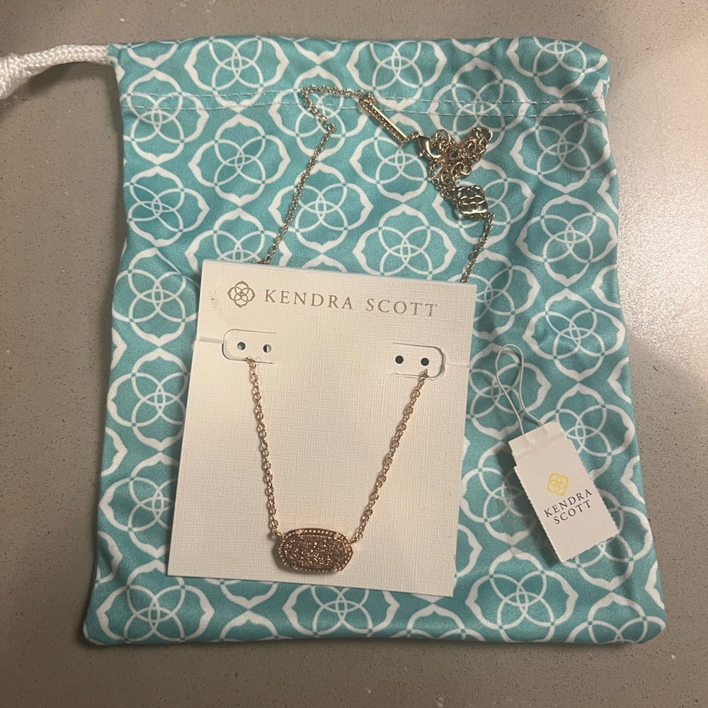 Kendra Scott bronze Necklace- new!